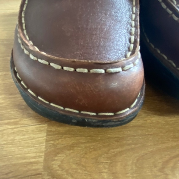 Thom McAn brown leather clogs size 8 - Picture 6 of 16